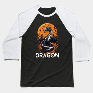 Xaden Riorson dragon flying to the moon Baseball T-Shirt